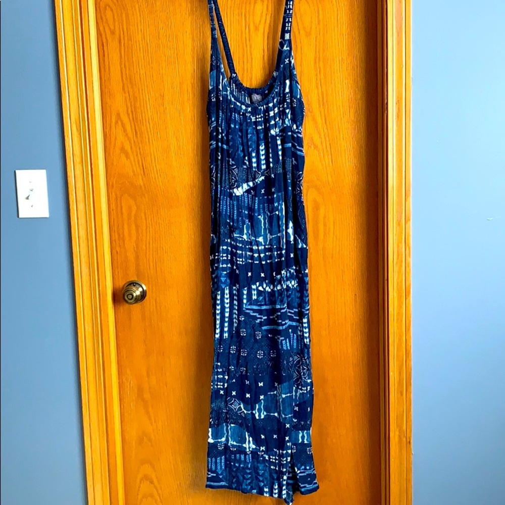 TYSA Eagle Dress in Indigo Seas